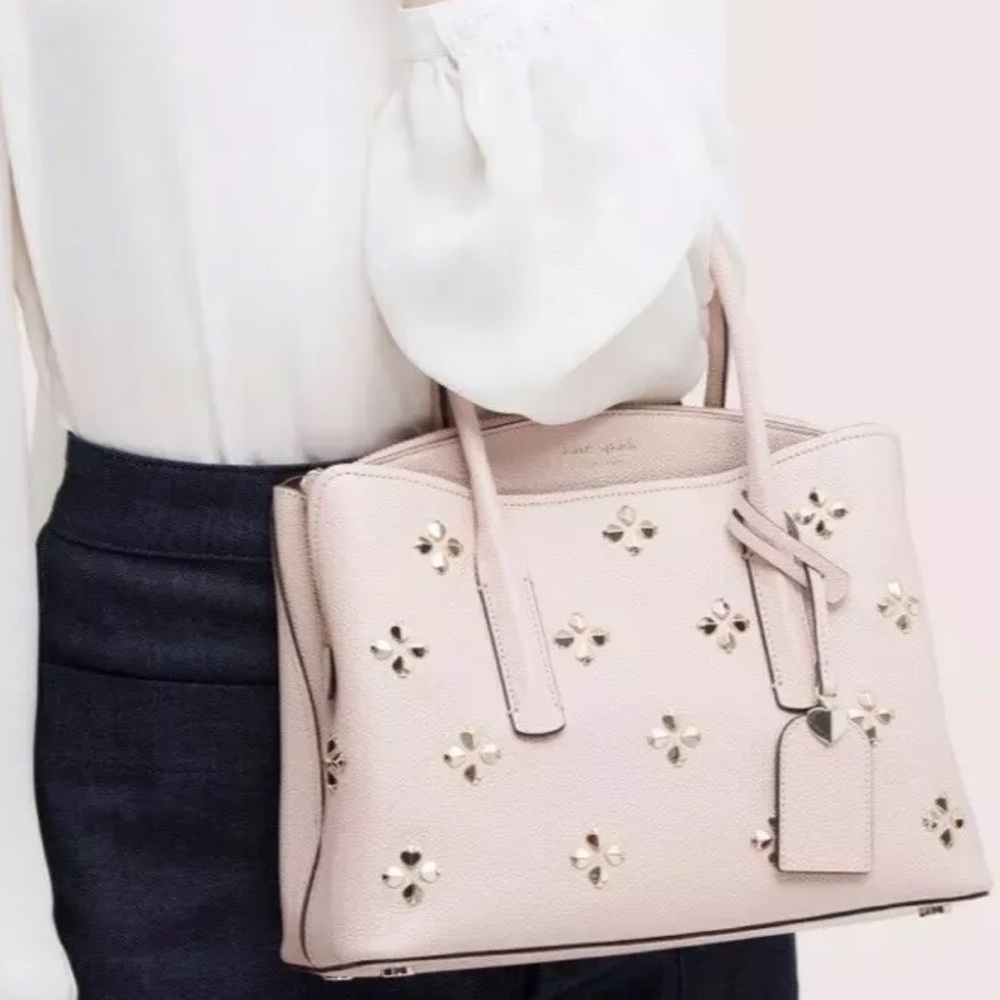 Kate spade Margaux studded vellum medium satchel - Picture 6 of 8
